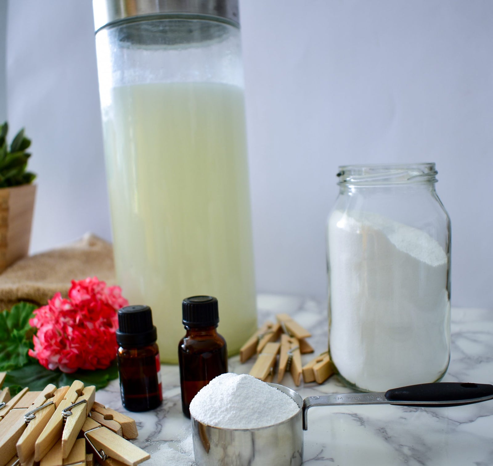 Homemade Natural Laundry Liquid