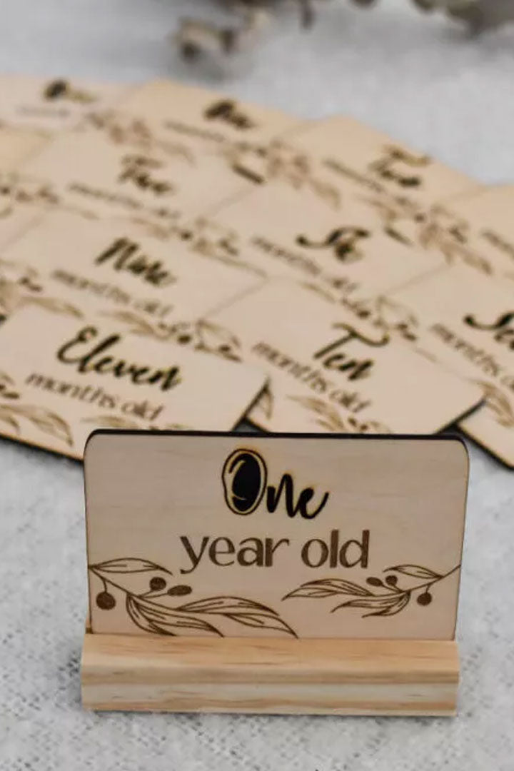 Baby  Monthly Milestone Cards