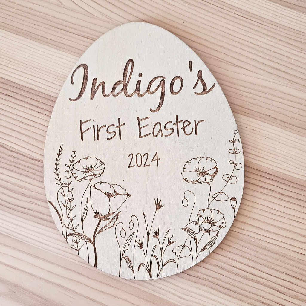 First Easter plaque