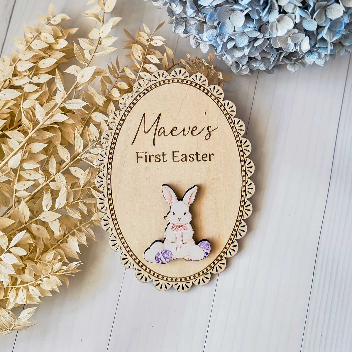 Vintage First Easter plaque