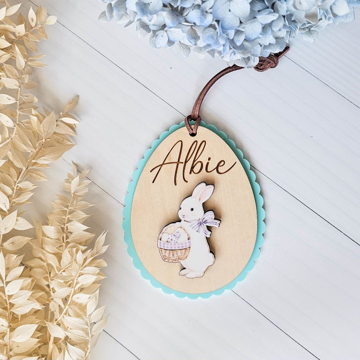 Vintage Meadow Easter Basket tags