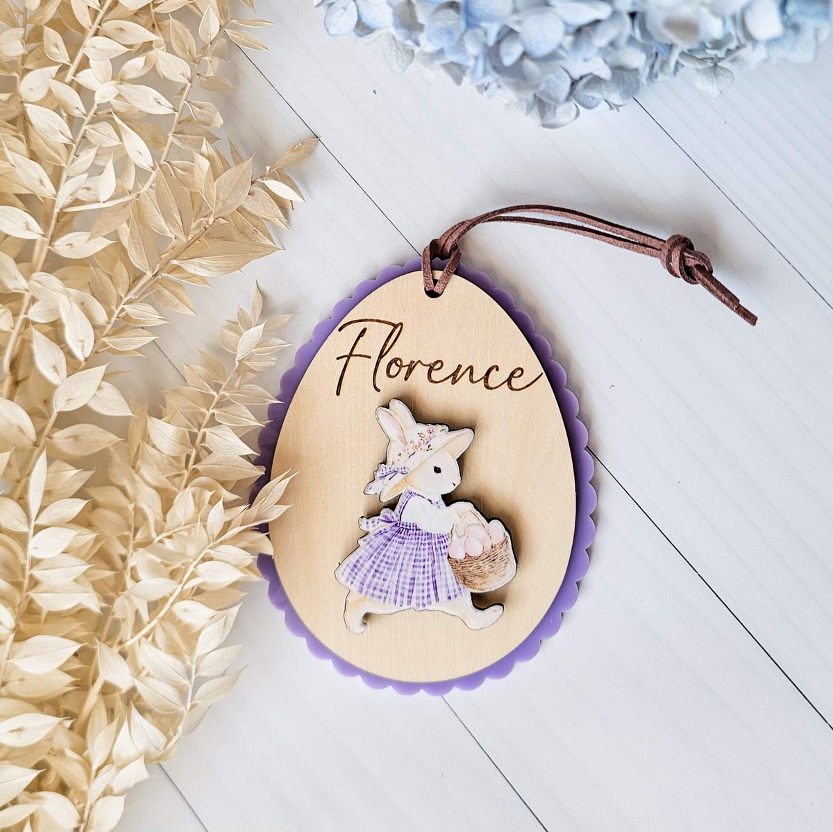 Vintage Meadow Easter Basket tags