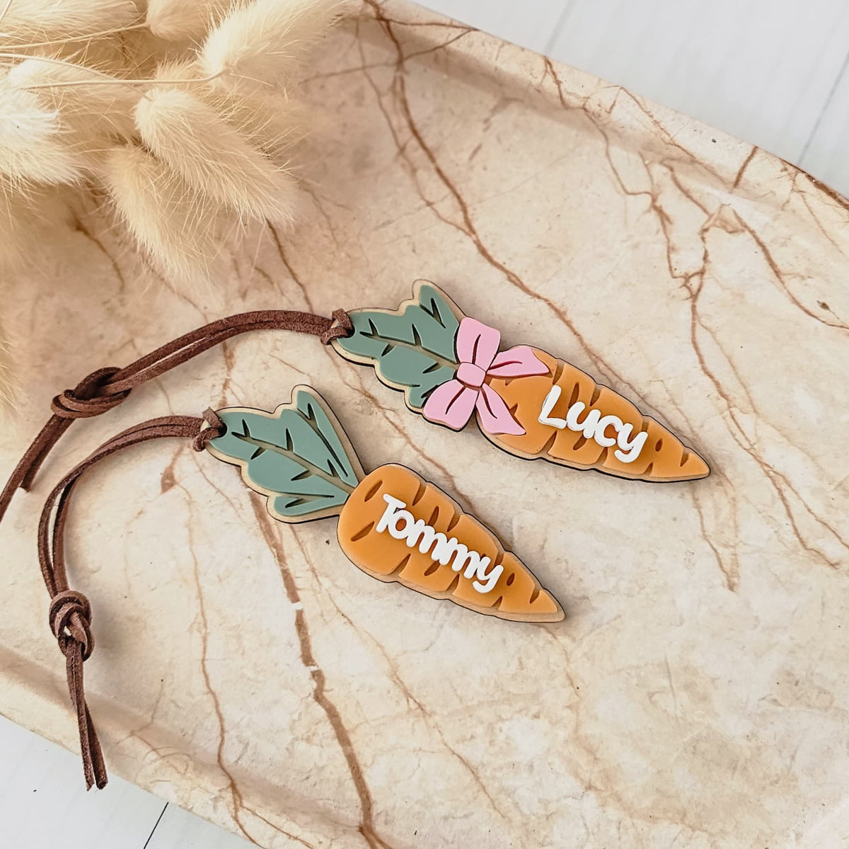 Mini Carrot Easter Tags