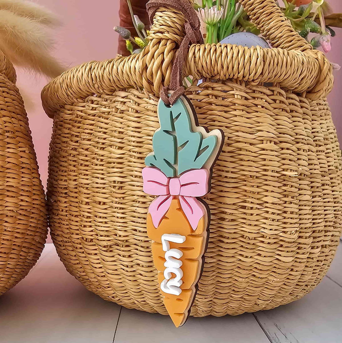 Mini Carrot Easter Tags