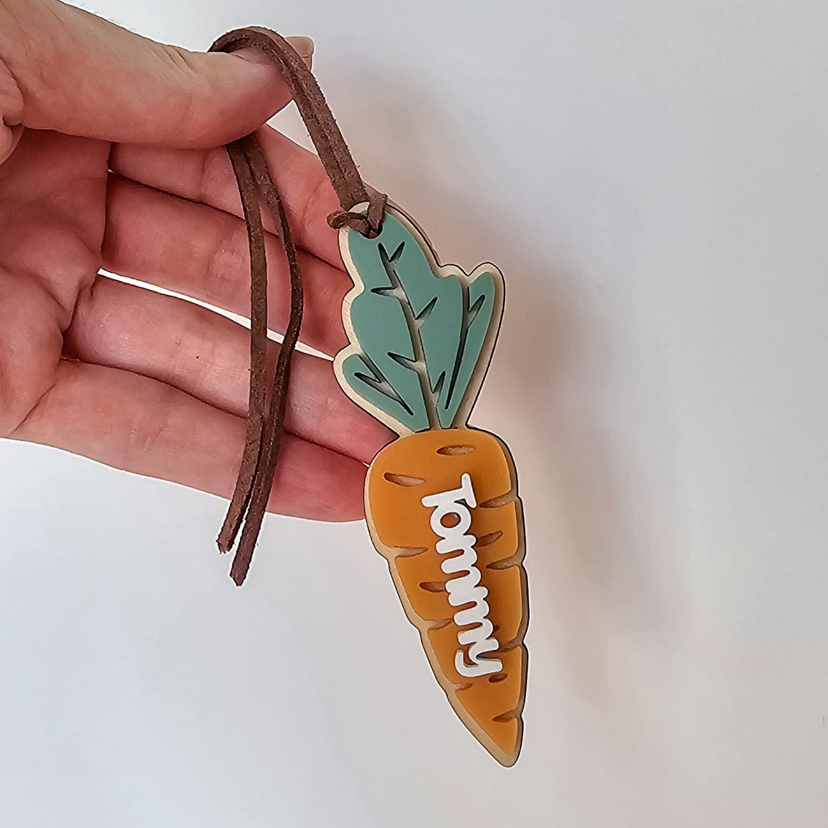 Mini Carrot Easter Tags