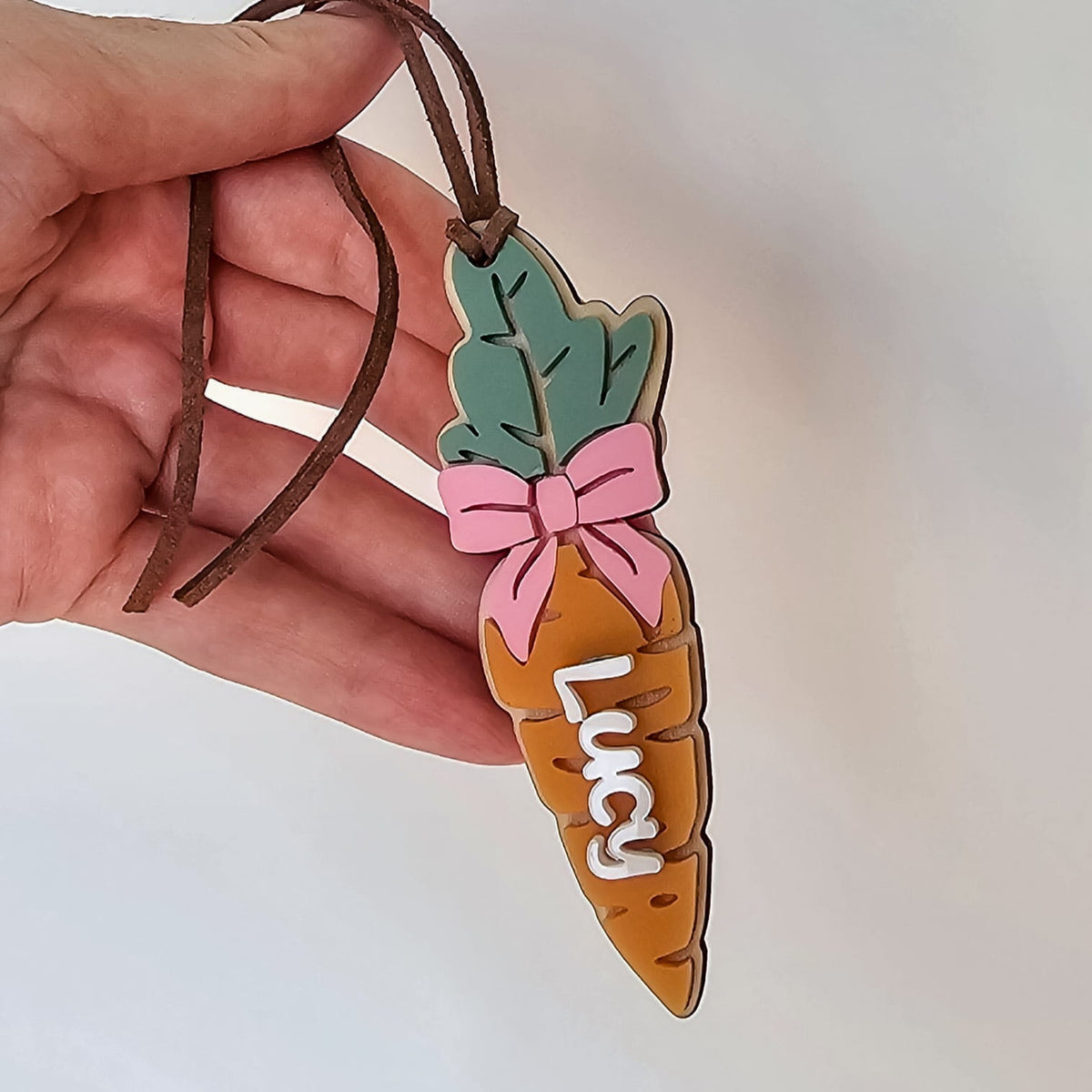 Mini Carrot Easter Tags