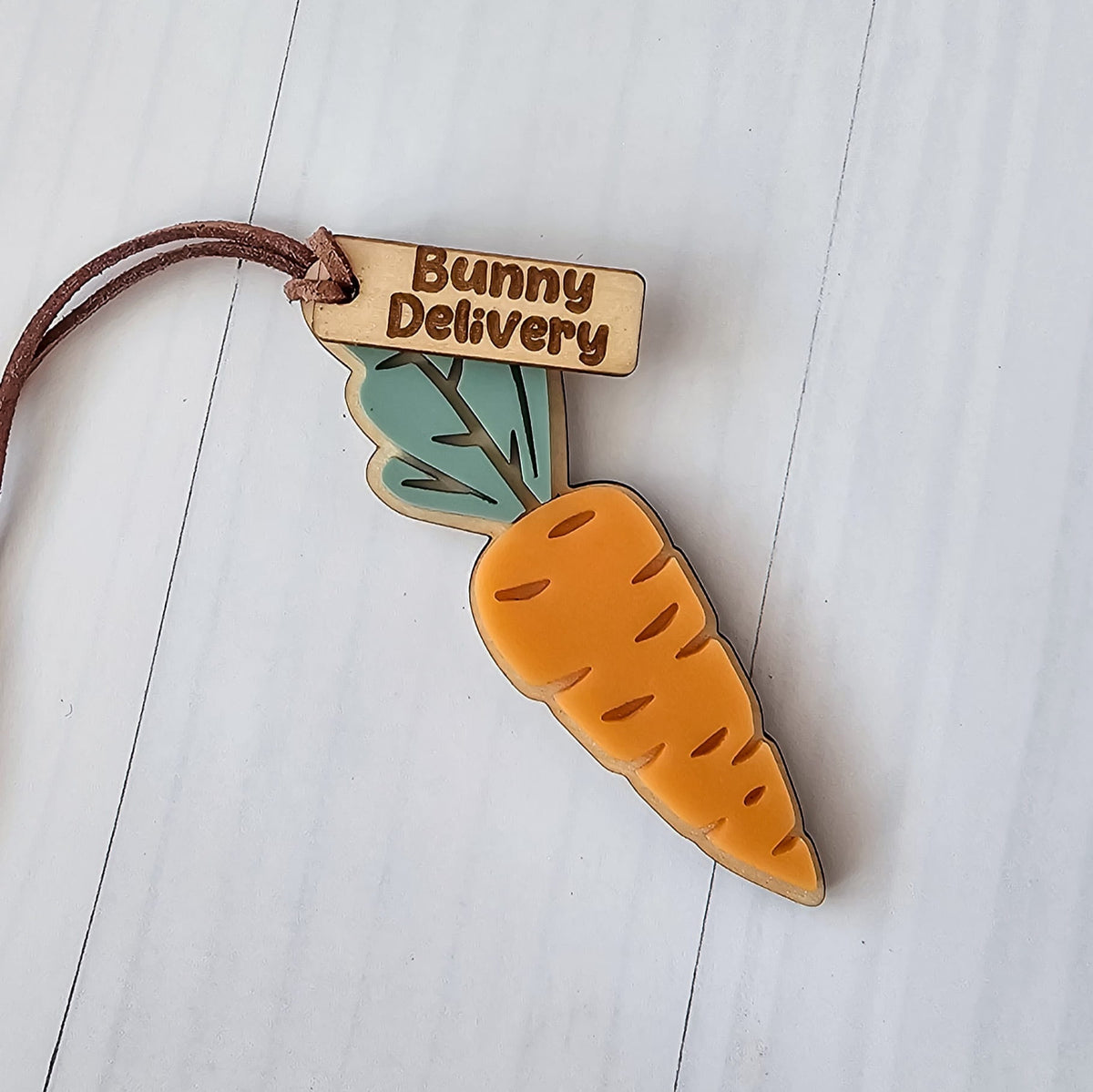Mini Carrot Easter Tags