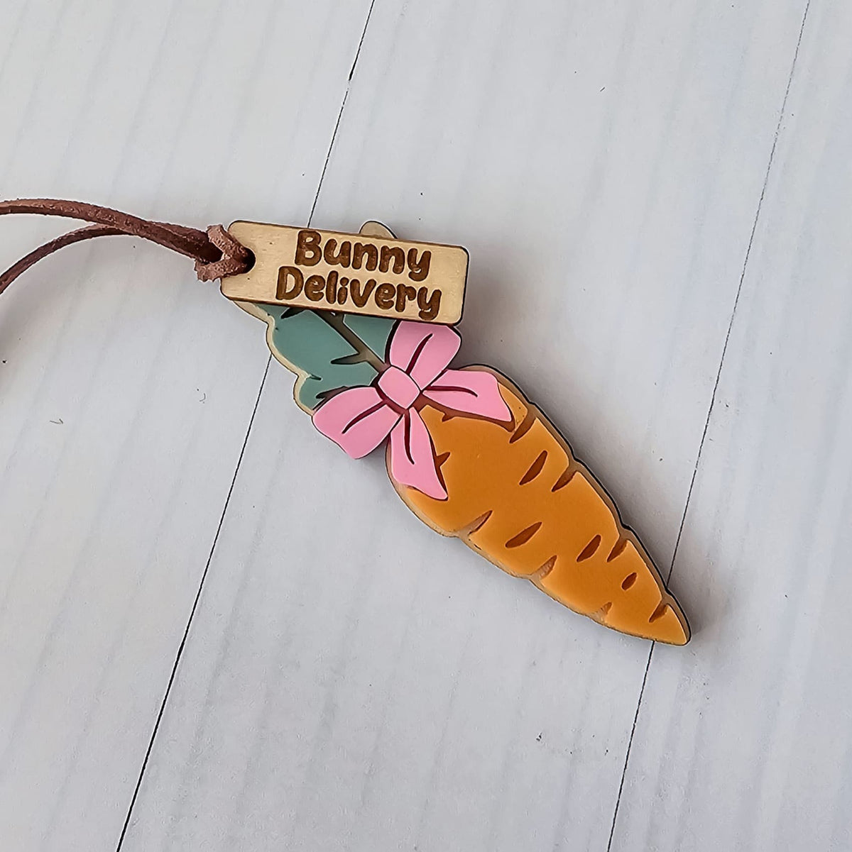 Mini Carrot Easter Tags