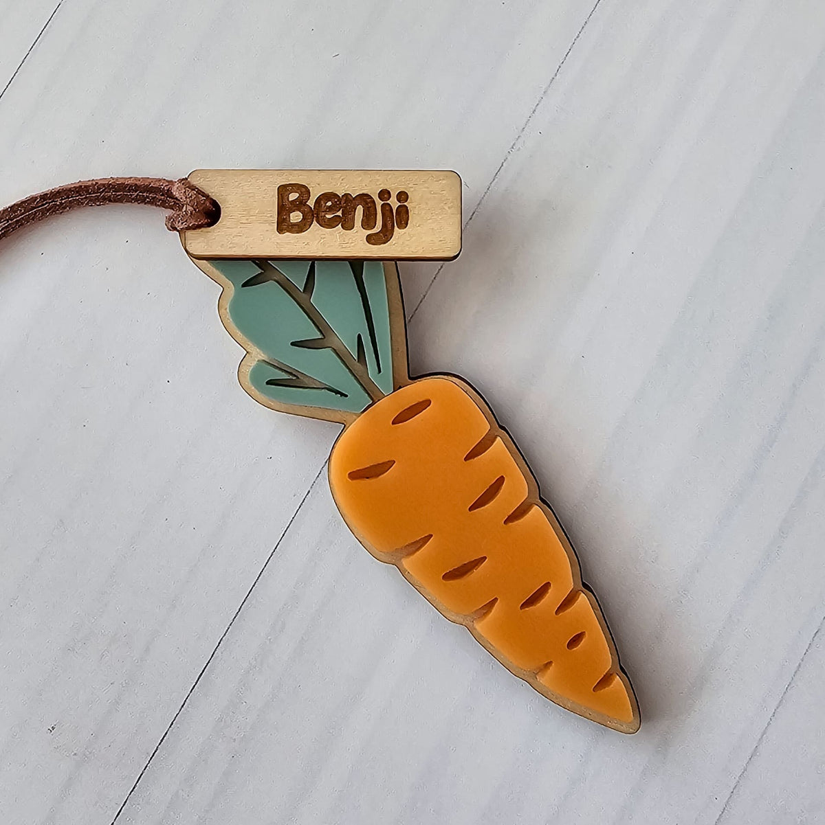 Mini Carrot Easter Tags