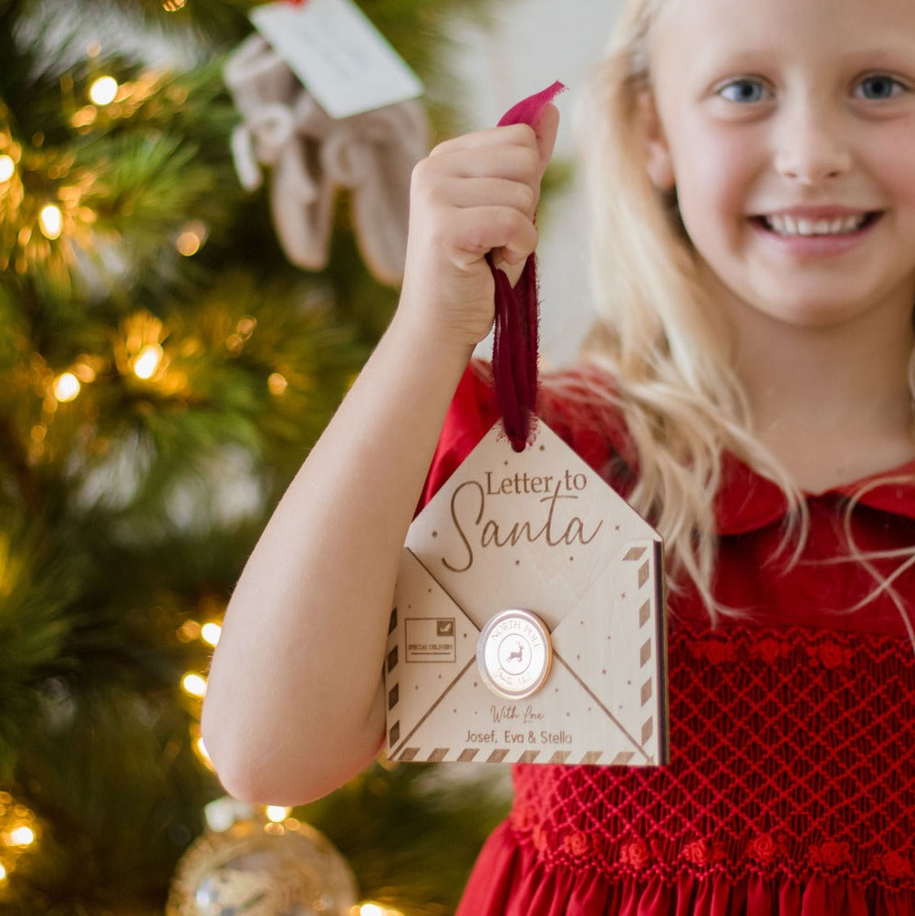 Santa Letter envelope decoration