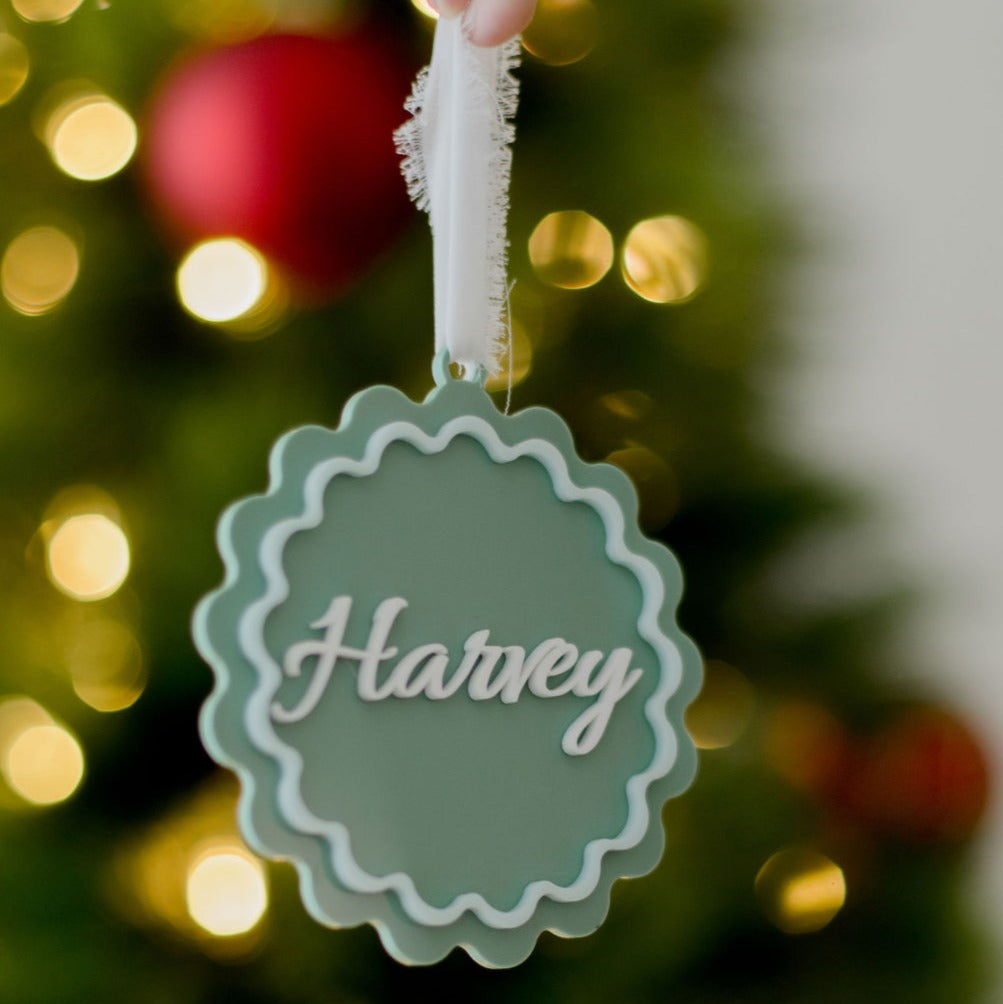 Colour Pop Scalloped Decoration