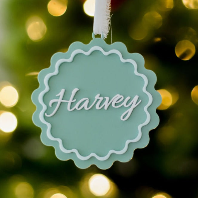 Colour Pop Scalloped Decoration