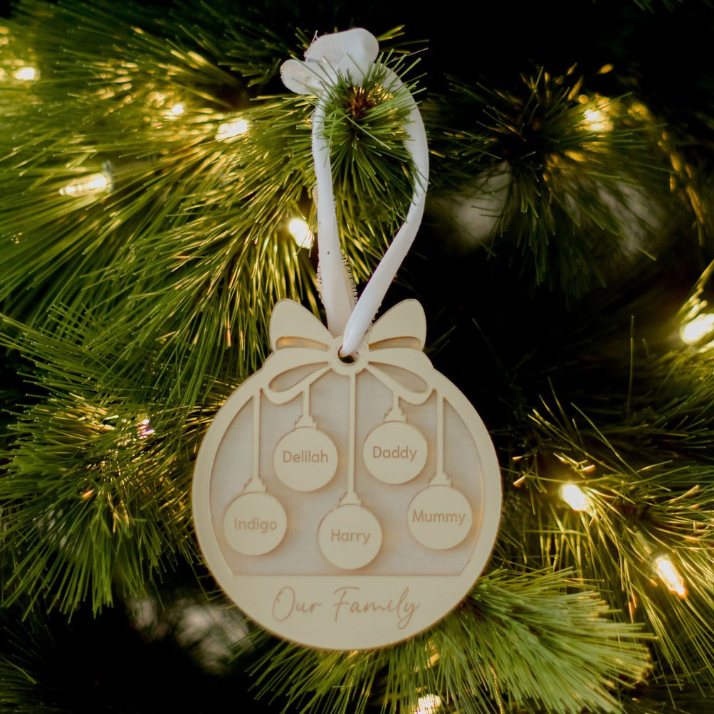 Family Christmas Decoration