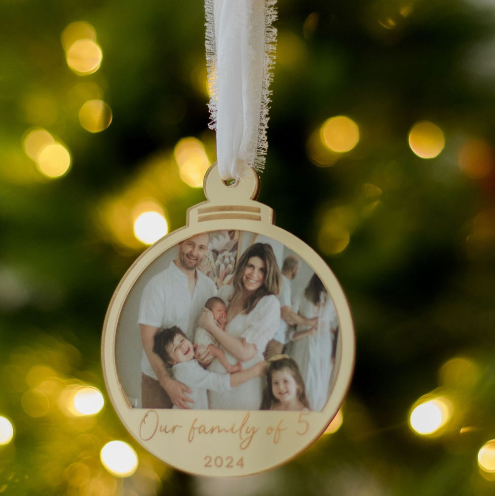 Photo Christmas Ornament