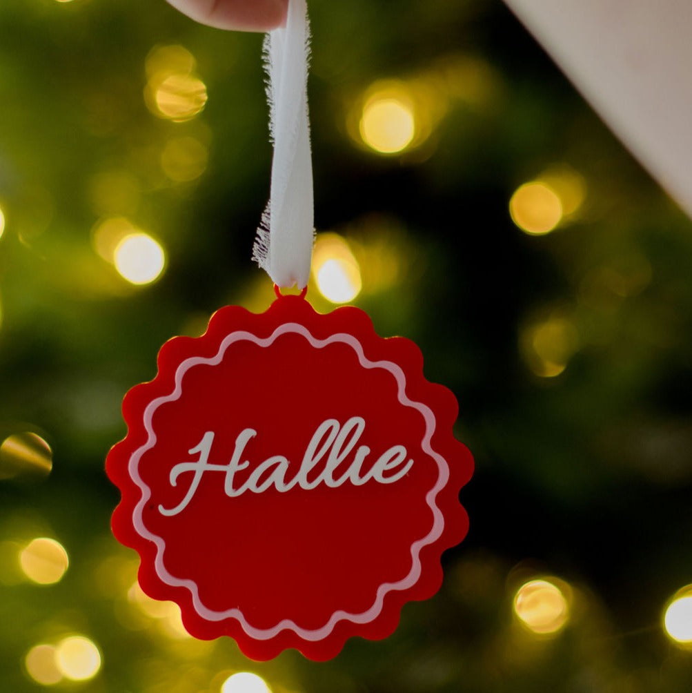 Colour Pop Scalloped Decoration