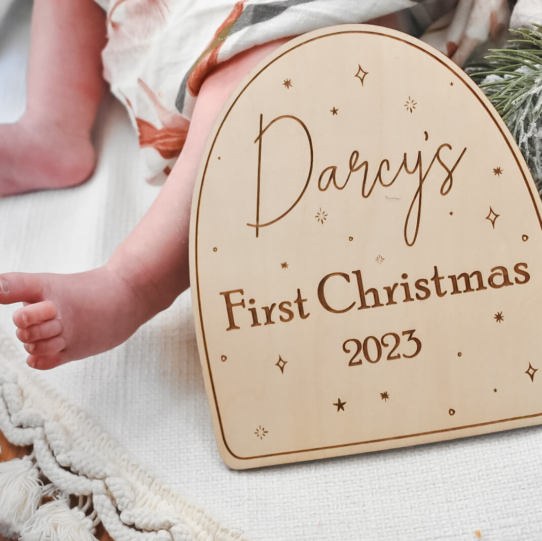 First Christmas Arch