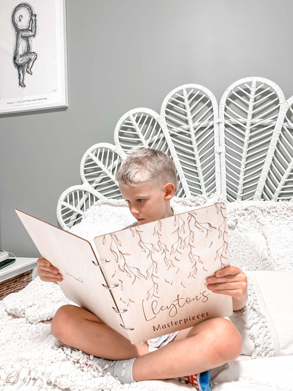 Custom Wooden Folder