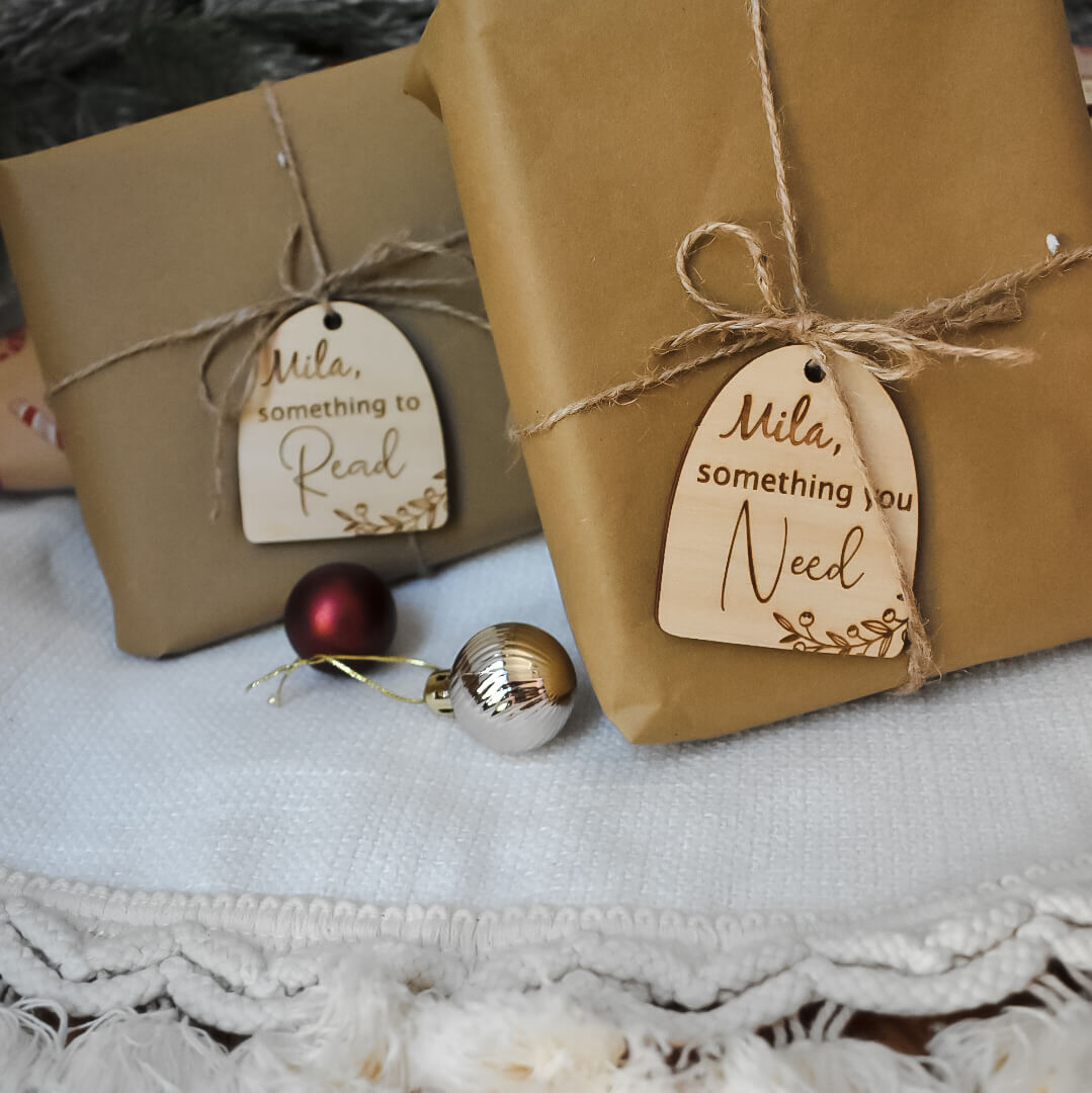 Personalised Conscious gifting tags