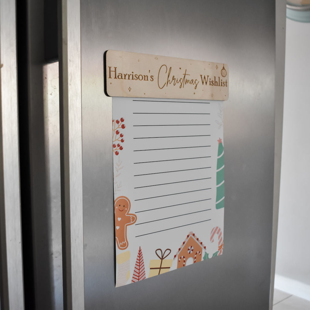 Christmas Wishlist Magnet