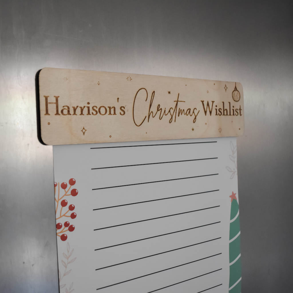 Christmas Wishlist Magnet