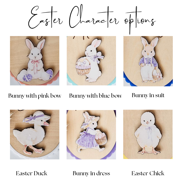 Vintage First Easter plaque