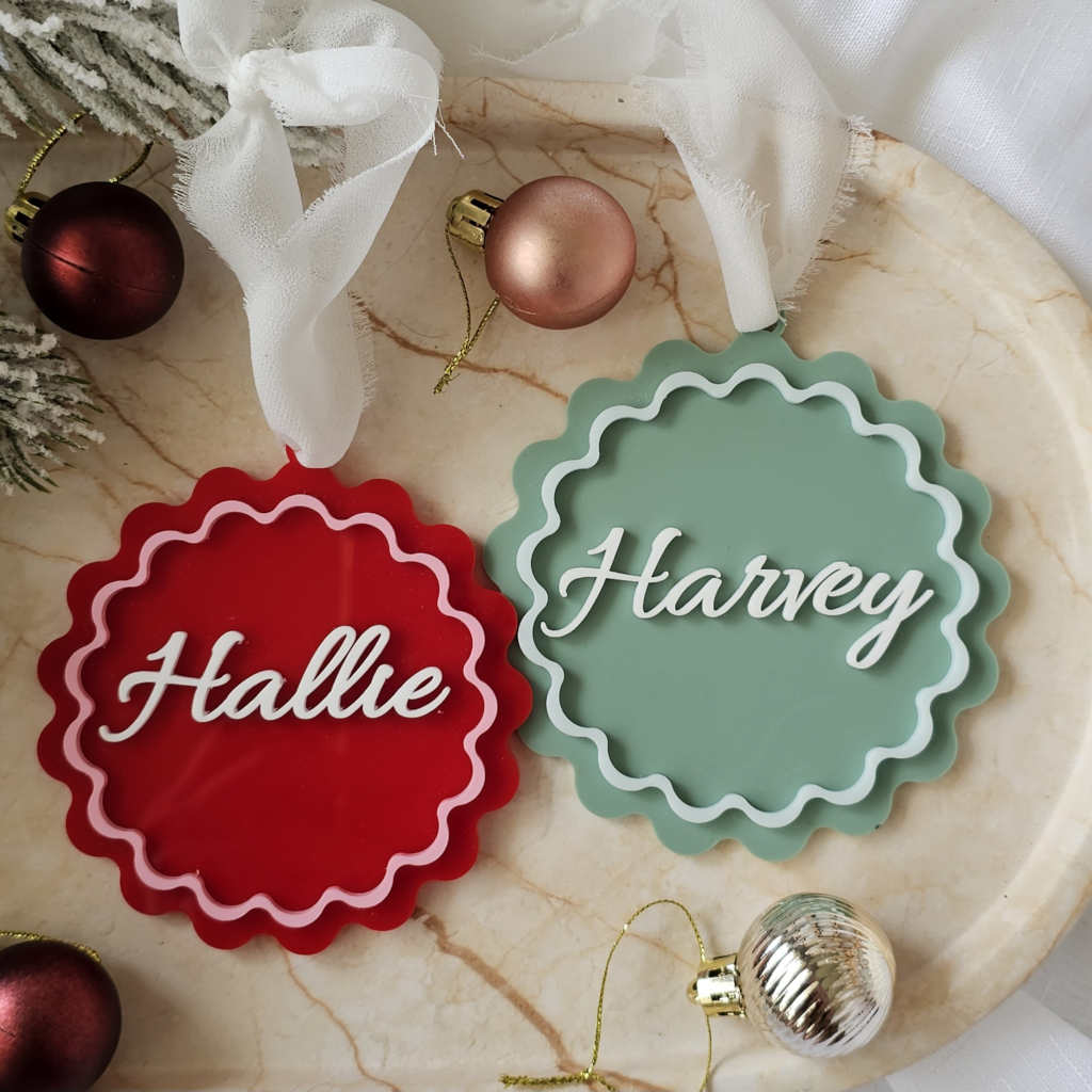 Colour Pop Scalloped Decoration