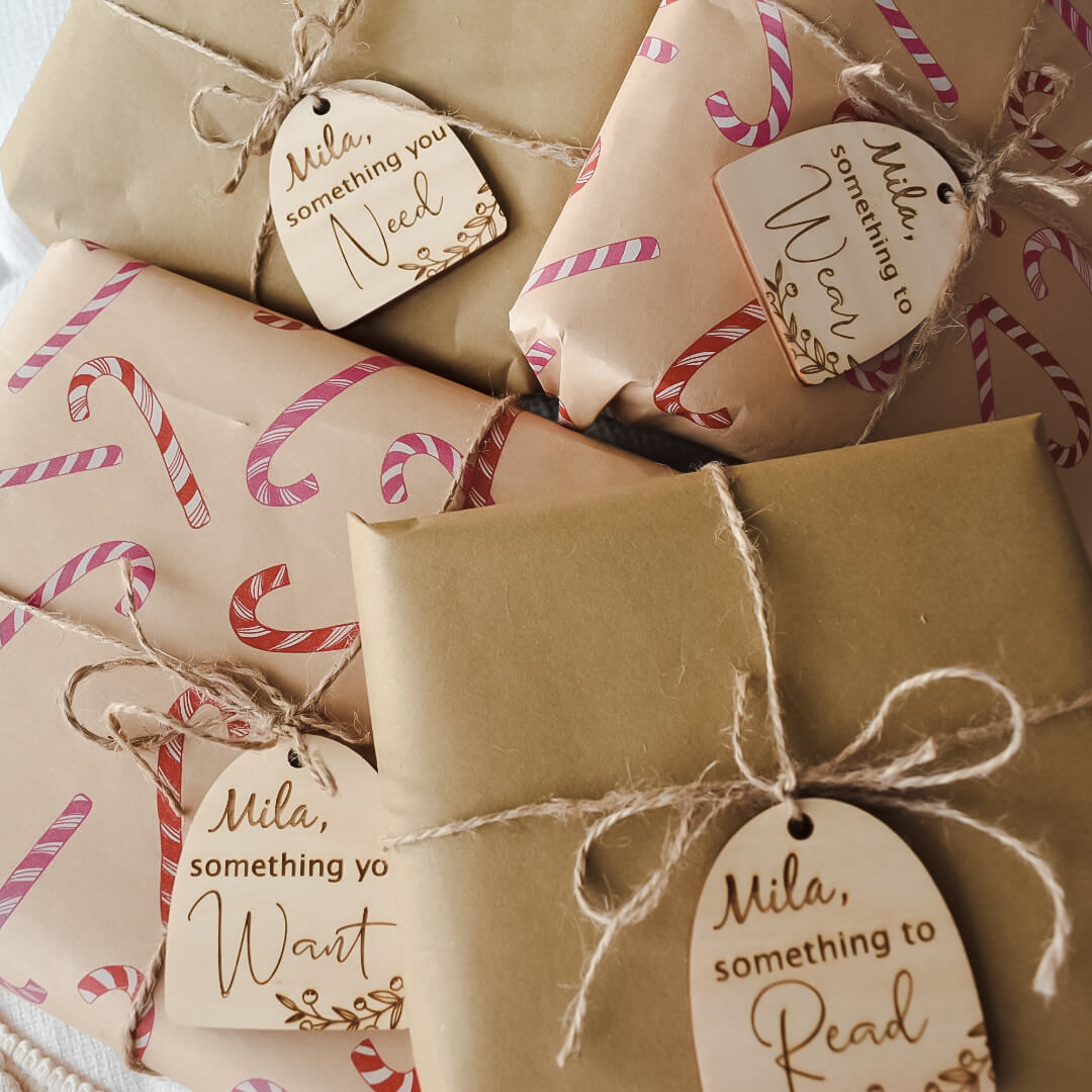 Personalised Conscious gifting tags