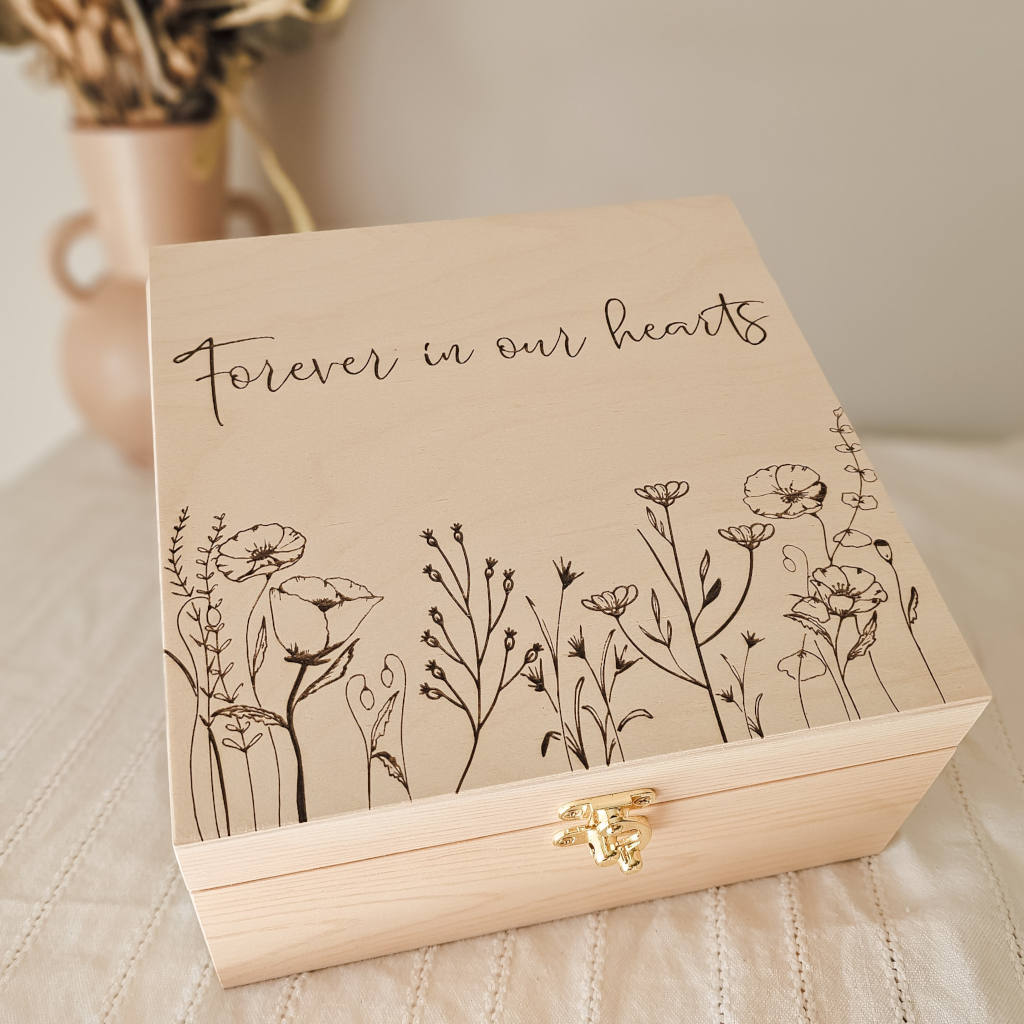 Custom Hinged Box (Available in 3 designs)