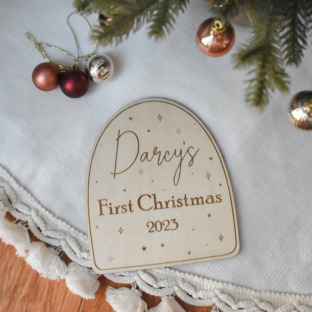 First Christmas Arch