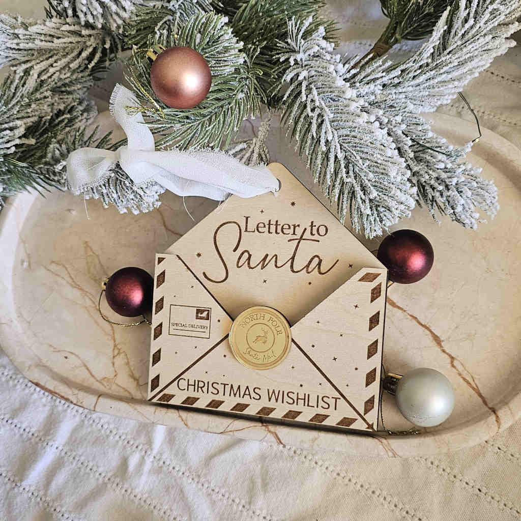 Santa Letter envelope decoration