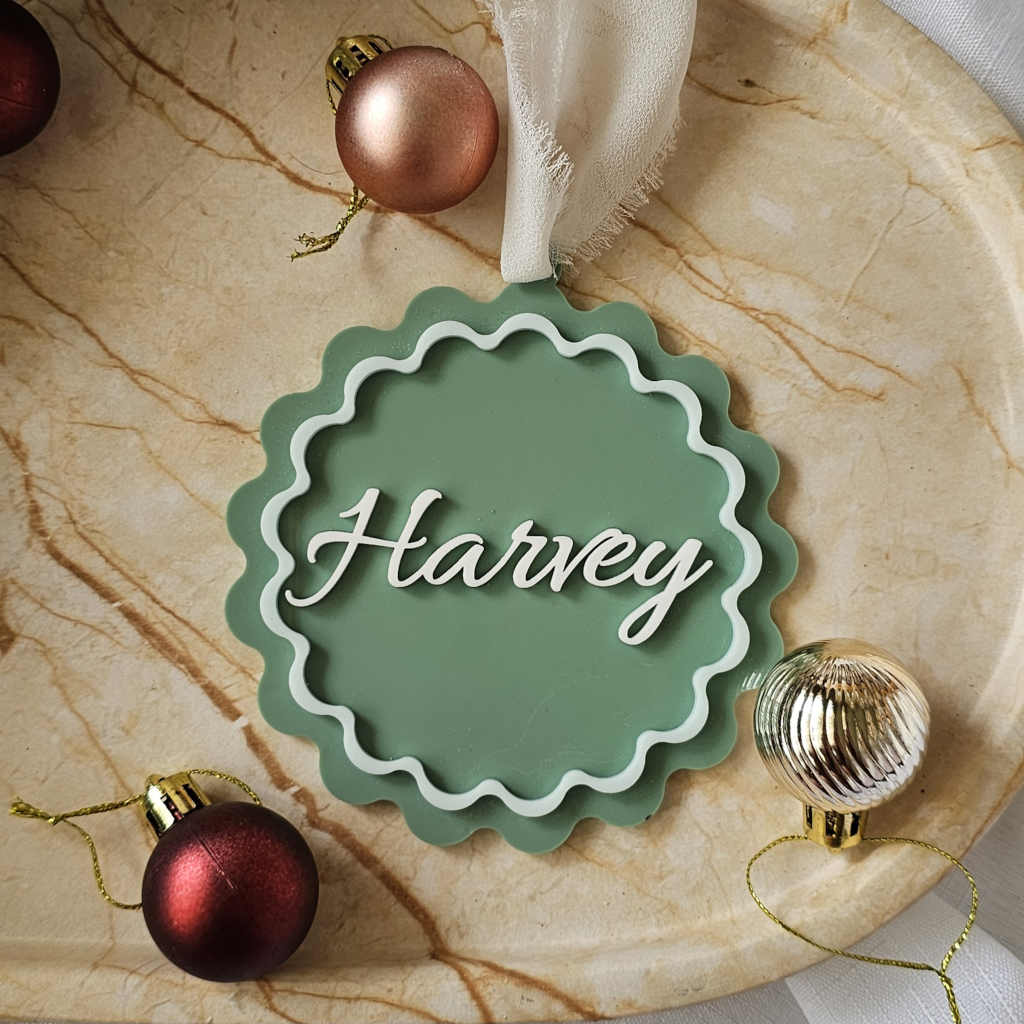 Colour Pop Scalloped Decoration