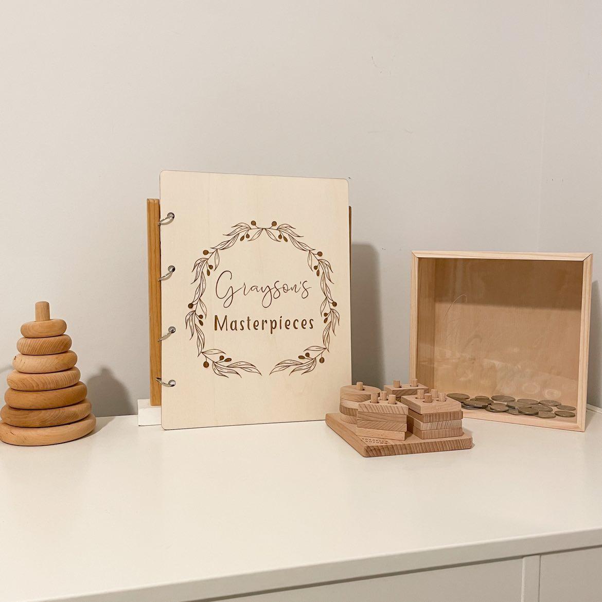 Beechwood Shape Stacker