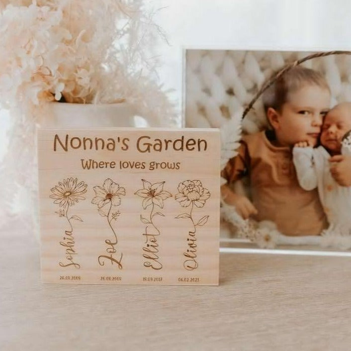 Garden of Grandchildren Plaque