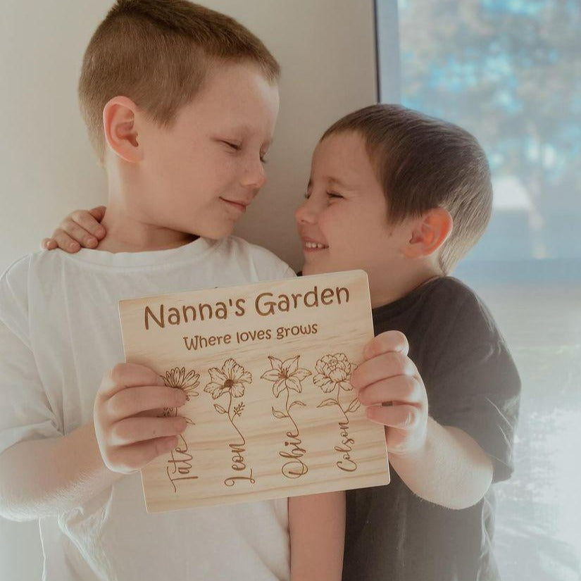 Garden of Grandchildren Plaque