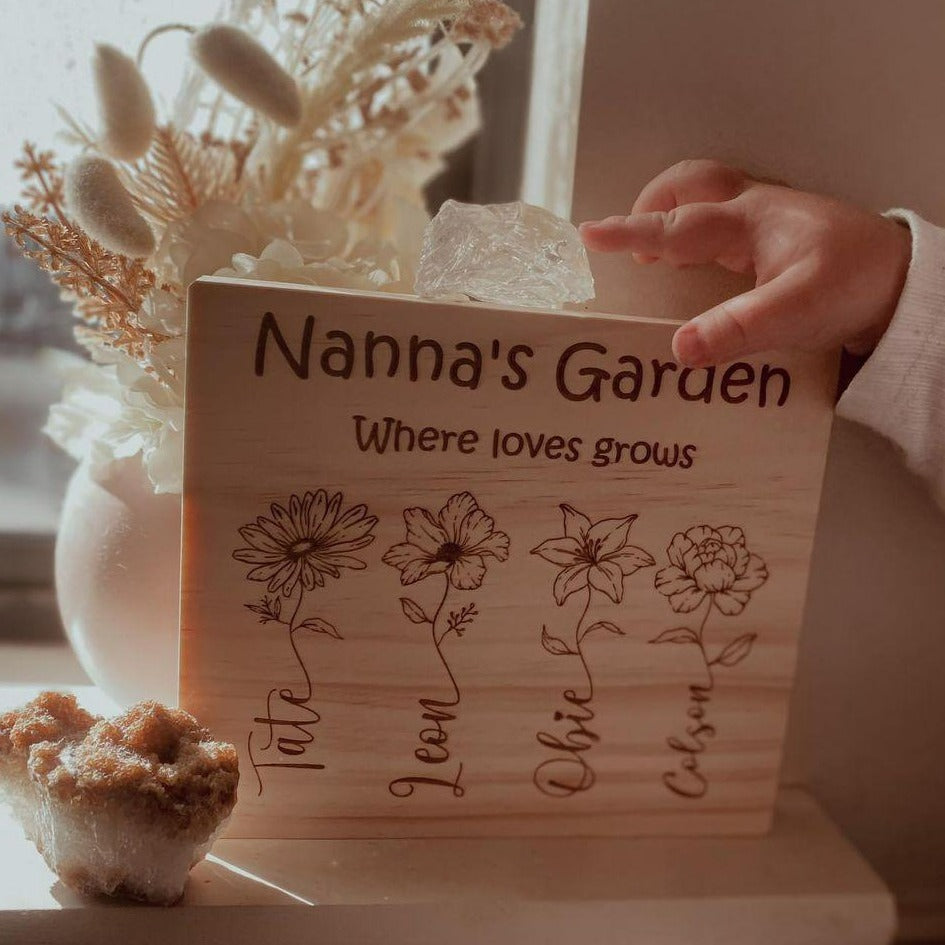 Garden of Grandchildren Plaque