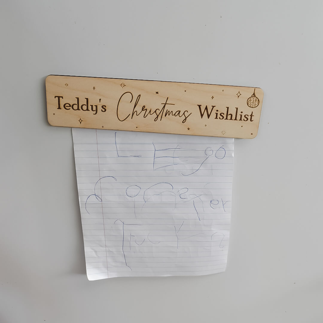 Christmas Wishlist Magnet
