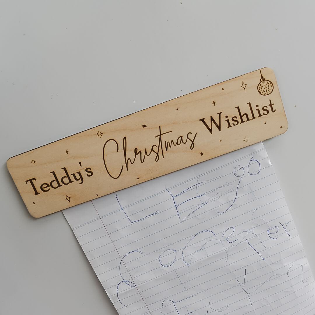 Christmas Wishlist Magnet