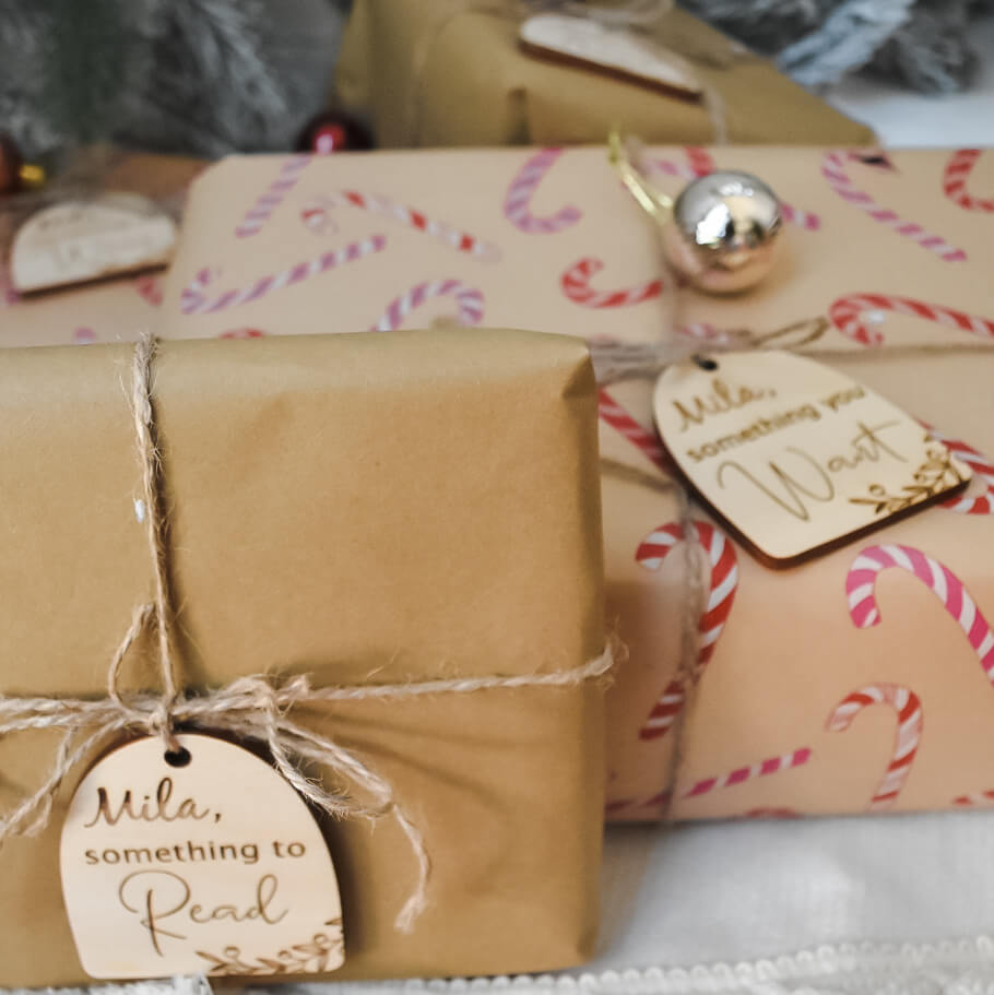 Personalised Conscious gifting tags