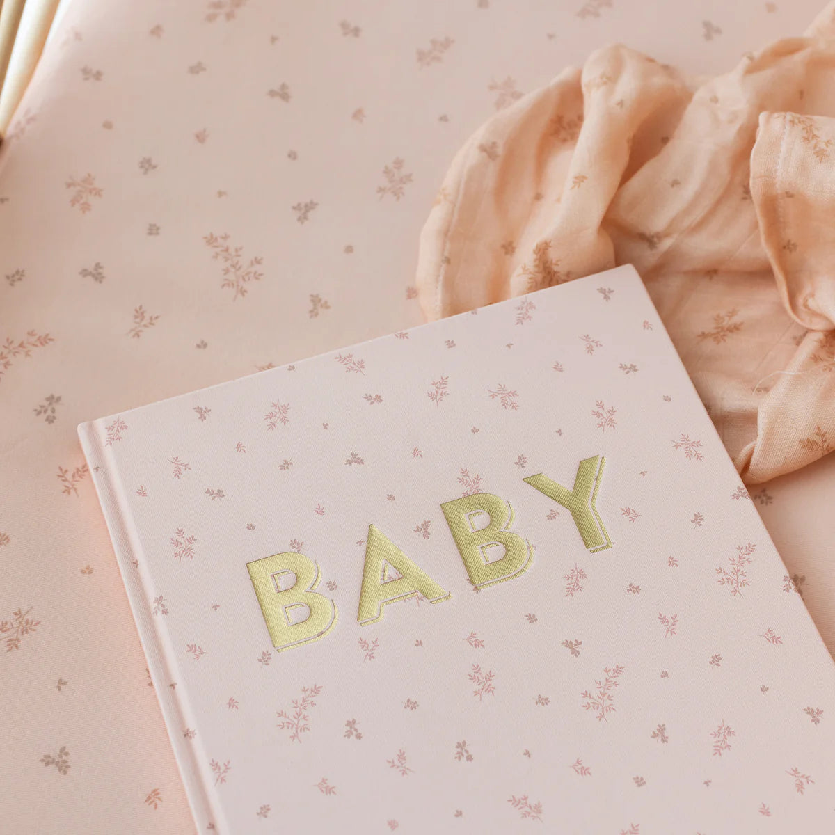 Pink Baby Journal. Australian Baby Book. Honeycomb Living and Fox &amp; Fallow.