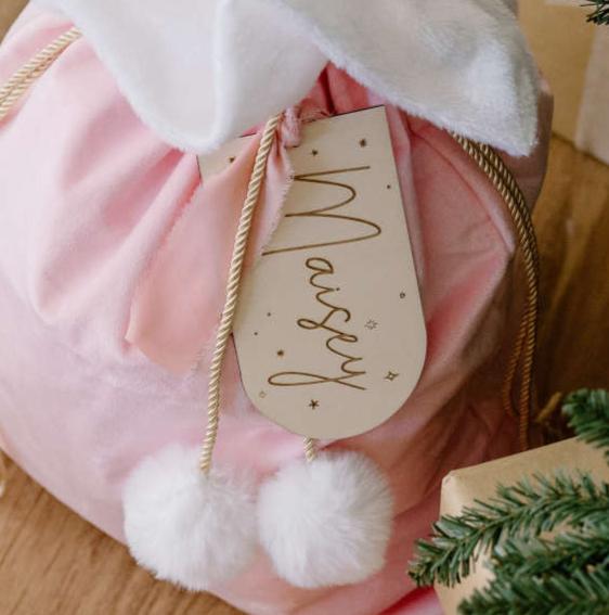 Festive Arch Christmas Tag (Santa sack standalone tag)