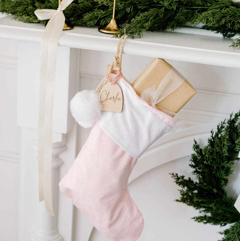 Velvet Christmas Stockings (various colours)