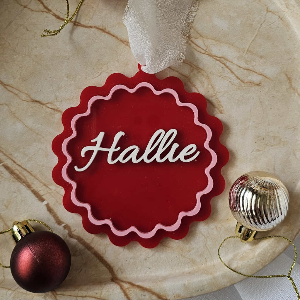 Colour Pop Scalloped Decoration