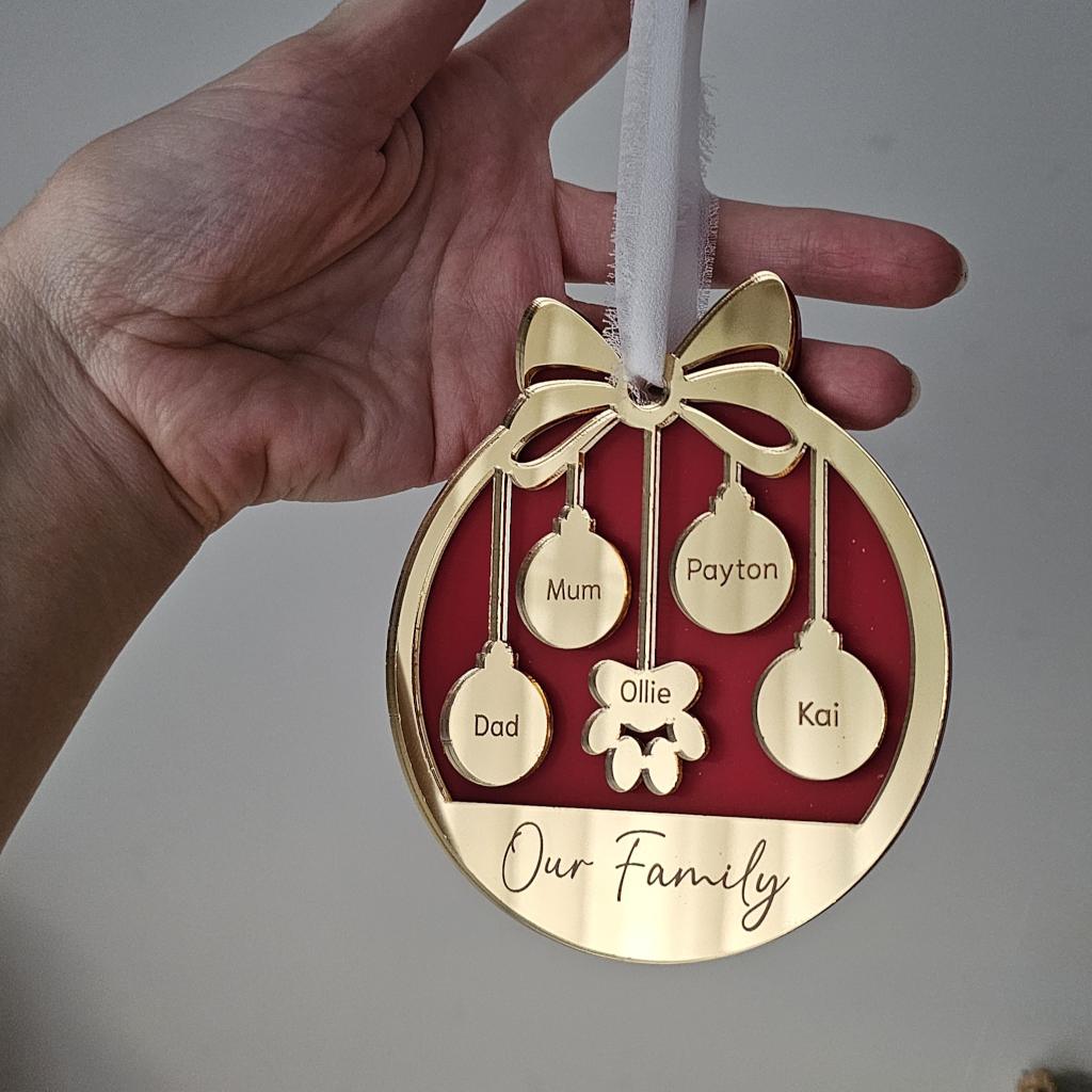 Family Christmas Decoration