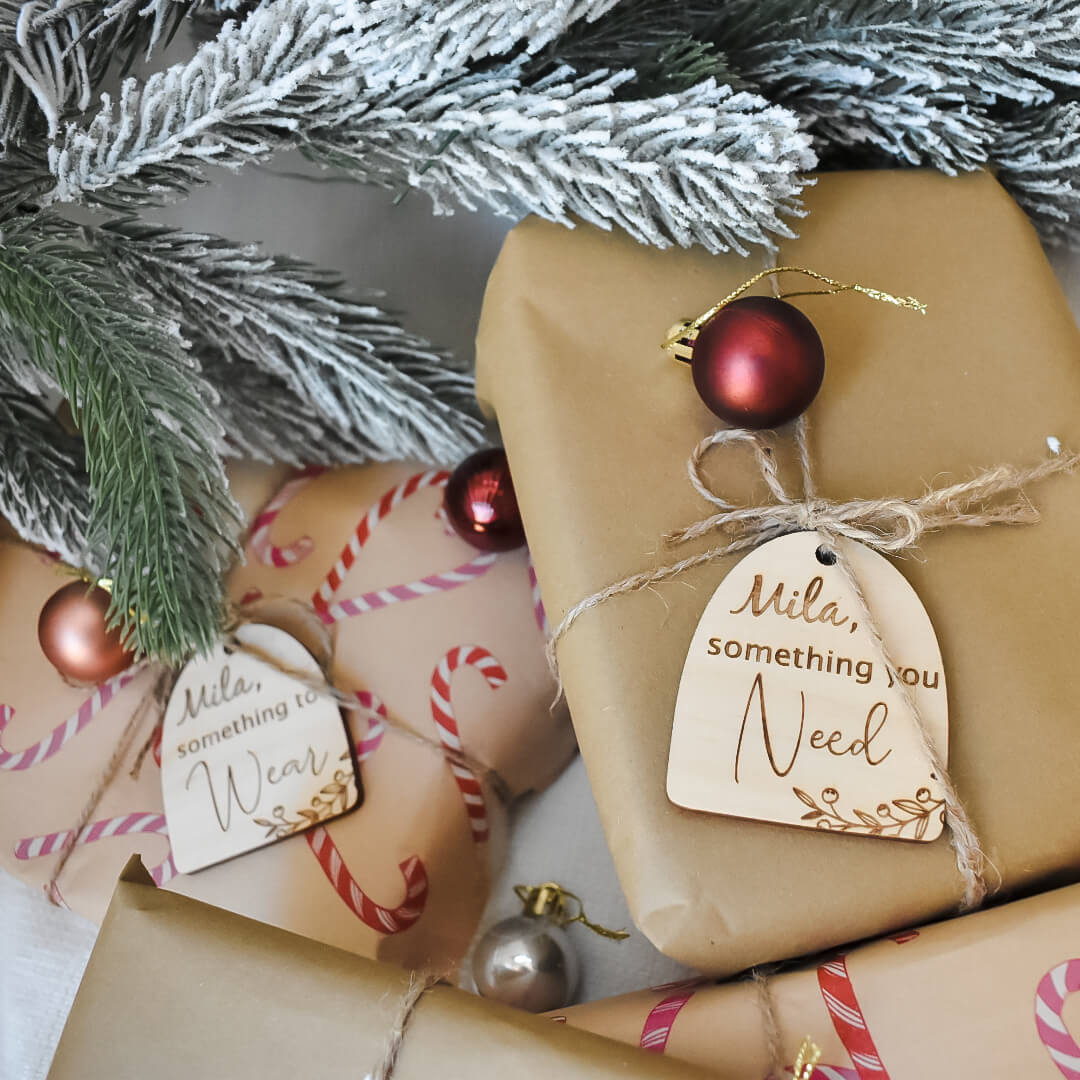 Personalised Conscious gifting tags