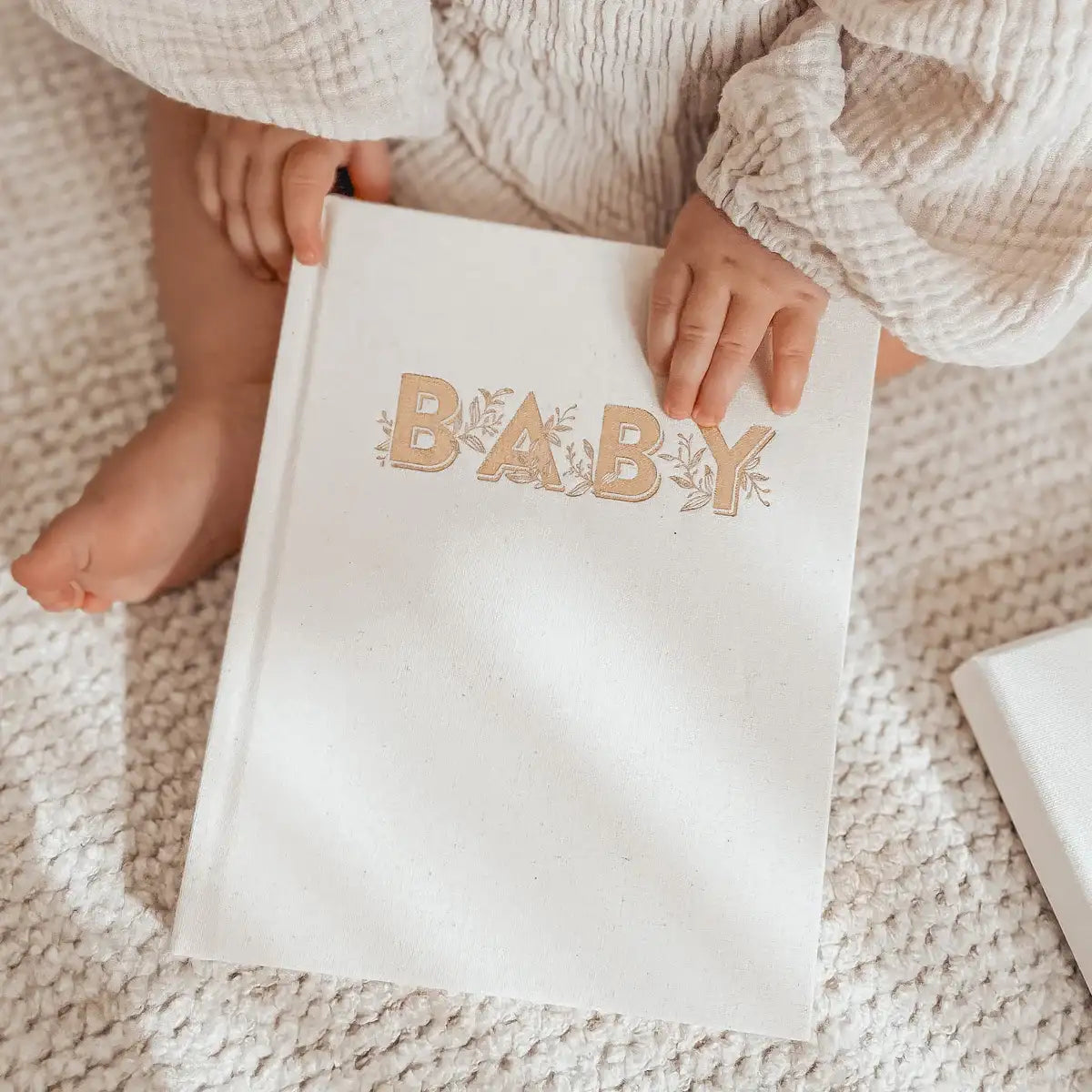 Birth Rainbow &amp; Fox &amp; Fallow - Mini Oatmeal Baby Book Bundle