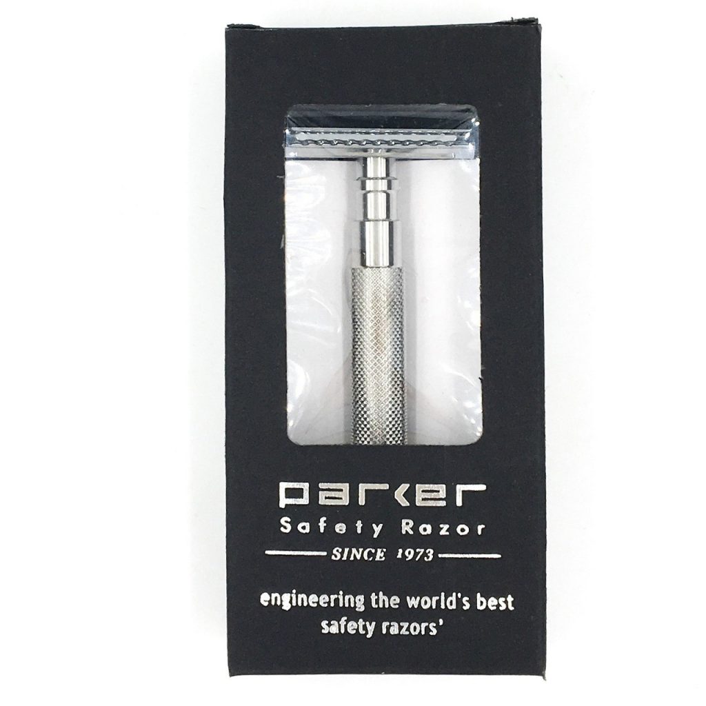 Parker 64s Stainless Steel Handle Safety Razor