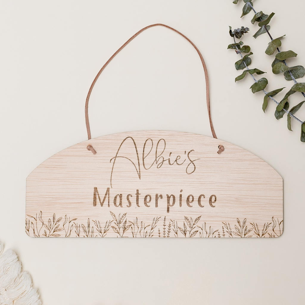 Personalised Art Display Hanger