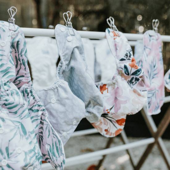 Cloth Nappy - Sunshine Floral - Bare &amp; Boho