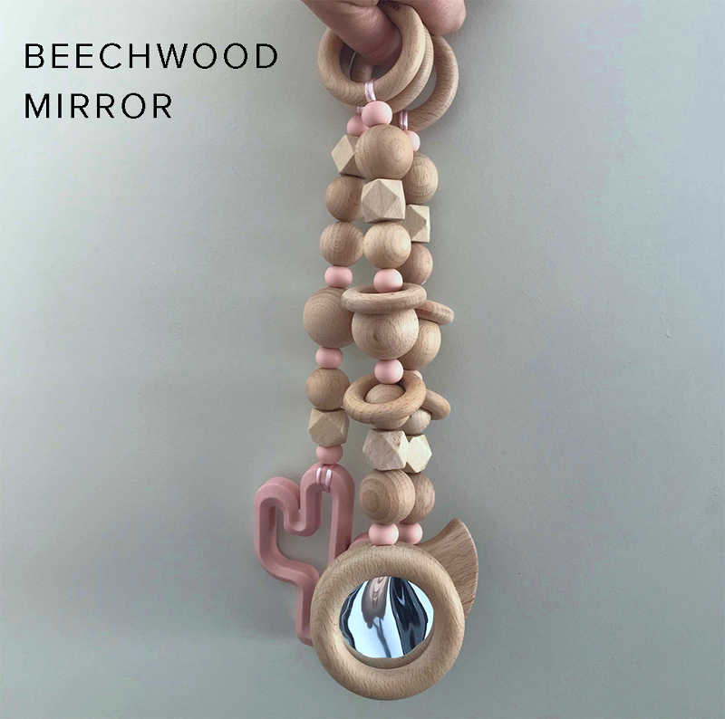 Set of 3 Beechwood Play Gym Toys