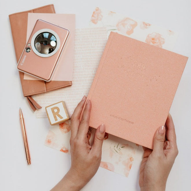 Little Dreamer Baby Journal - Petal